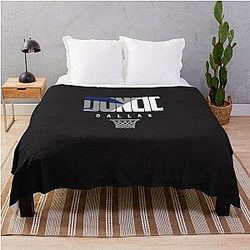 Luka Doncic Basketball Throw Blanket