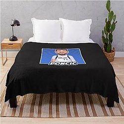 Luka Doncic Basketball Throwblanket