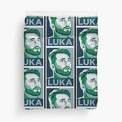 Luka Doncic Basketball Duvet Cover