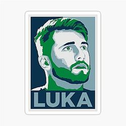 Luka Doncic Hope Sticker