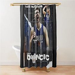 Luka Doncic 77 Shower Curtain