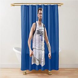Luka Doncic Prime Shower Curtain
