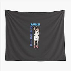 Luka Doncic Basketball Tapestry