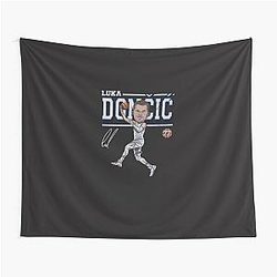 Luka Doncic Basketball Tapestry