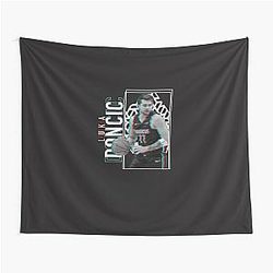 Luka Doncic Basketball Tapestry