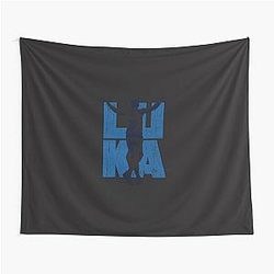 Luka Doncic Basketball Tapestry