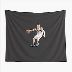 Luka Doncic Basketball Tapestry