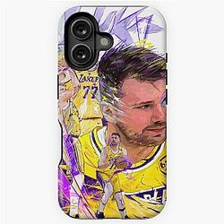 Luka Doncic Lakers iPhone Case