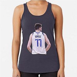 Luka Doncic Racerback Tank Top