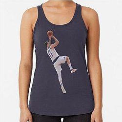 Luka Doncic Fadeaway Racerback Tank Top