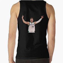 Luka Doncic Basketball Tank Top