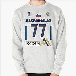 Luka Doncic Slovenija Fan Pullover Sweatshirt
