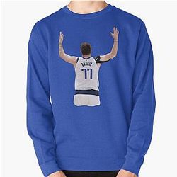 Luka Doncic Back Pullover Sweatshirt