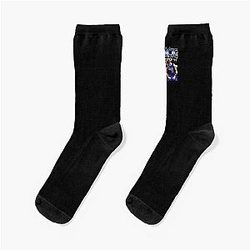 Luka Doncic Collage Socks