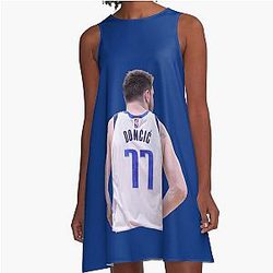 Luka Doncic 77 Backline Dress