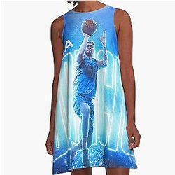 Luka Doncic MVP A-Line Dress