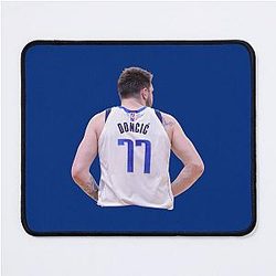 Luka Doncic Back Mouse Pad