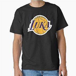 Luka Doncic T Shirt Los Angeles Lakers Tee Showtime Classic