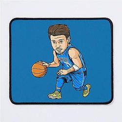 Luka Doncic 77 Art Chibi Mouse Pad