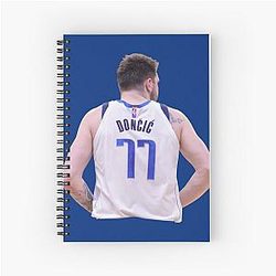 Luka Doncic Back Notebook