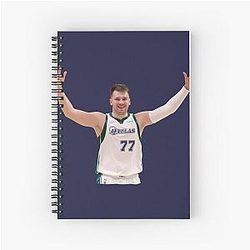 Luka Doncic Basketball Notebook
