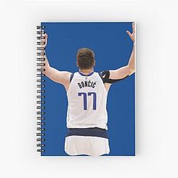 Luka Doncic Back Notebook