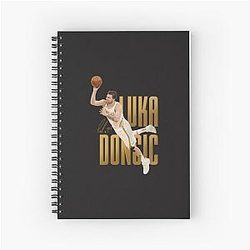Luka Doncic Basketball Notebook