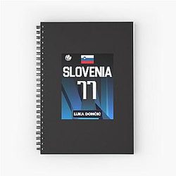 Luka Doncic Basketball Notebook