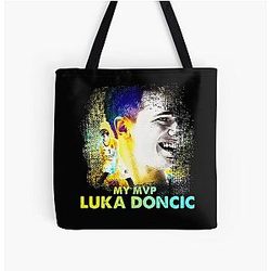 Luka Doncic Game Winner All Over Print Tote Bag