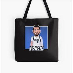 Luka Doncic Basketball Tote Bag