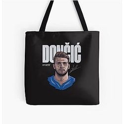 Luka Doncic Basketball Tote Bag