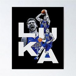 Luka Doncic Sticker Poster
