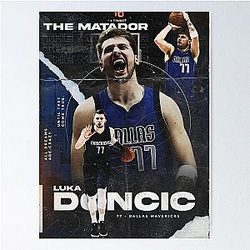 Luka Doncic 77 Poster