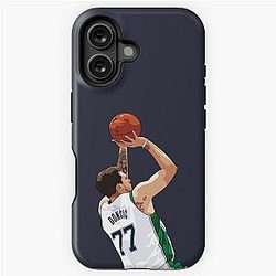 Luka Doncic Shot Above Waist Tough Case