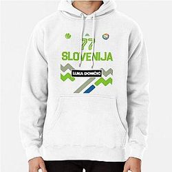 Luka Doncic Slovenia Jersey Fan Pullover Hoodie