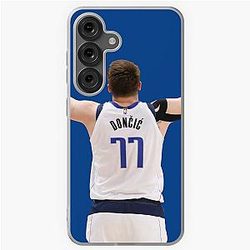Luka Doncic 77 Back Samsung Galaxy Soft Case