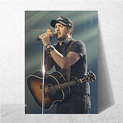 Luke Bryan Chapéu único / Motivo Smile Luke Bryan Posters