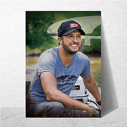 Luke Bryan The King of Crash Mijn partijontwerp Luke Bryan Posters