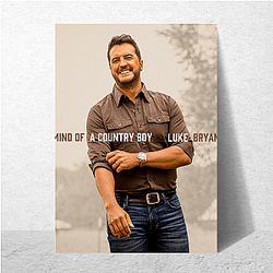 Luke Bryan Jogue novamente Tee Luke Bryan Posters