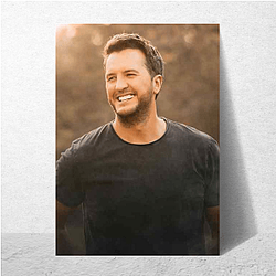 Luke Bryan Huntin'、Fishin'&Lovin'毎日グラフィック Luke Bryan ポスター