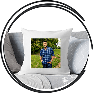 Luke Bryan ピローカバー
