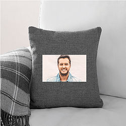 Luke Bryan Sunrise Sunburn Sunset Look Luke Bryan Capa de almofadas