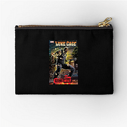 Reluctant Protector Luke Cage Zipper Pouches