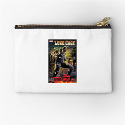 Reluctant Protector Luke Cage Zipper Pouches