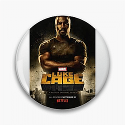 Power Man Luke Cage Pins