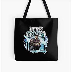 Luke Combs art All Over Print Tote Bag