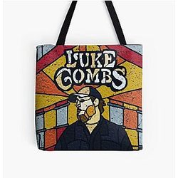  luke combs All Over Print Tote Bag