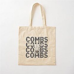 Bullhead Bull Skul Luke Combs Cotton Tote Bag