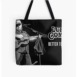Luke Combs All Over Print Tote Bag