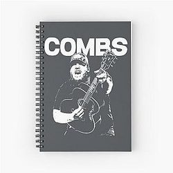  Cowboy Combs Shirt Spiral Notebook